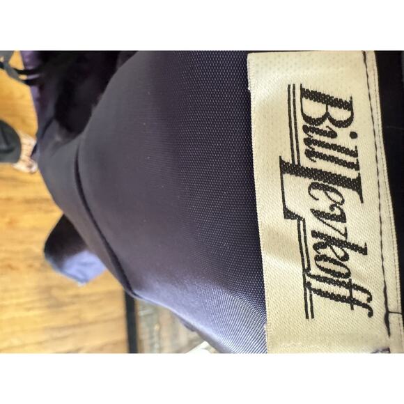 VTG Bill Levkoff Whimsigoth 2 Piece Set Skirt Cropped Top Navy Vamp Fairy Sz 6 - Picture 11 of 14